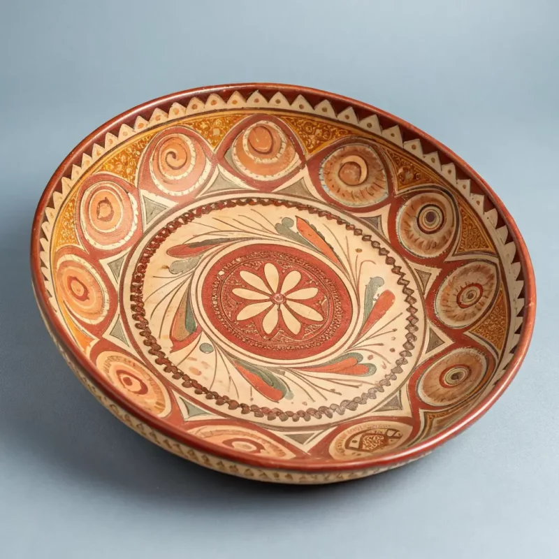 Decorative Pottery Plate